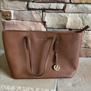 Michael Kors Brown Tote Bag